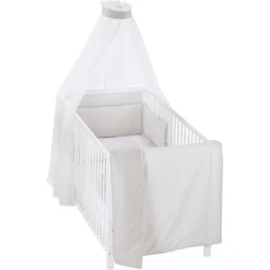 Alvi Bettgarnitur 3-tlg, Raute Taupe