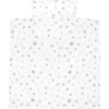 Alvi Bettwäsche 80 X 80 Cm, Sterne Silbergrau Exklusiv -Roba Store alvi bettwaesche 80 x 80 cm sterne silbergrau exklusiv a248873