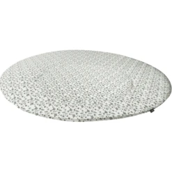 Alvi Krabbeldecke Rund Petit Fleurs Grün/weiß Ø100cm