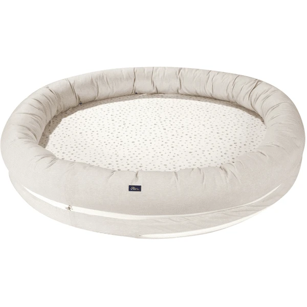 Alvi® Schlummer-Nestchen XL Aqua Dot Mit Tasche 3 Alvi® Schlummer-Nestchen XL Aqua Dot Mit Tasche