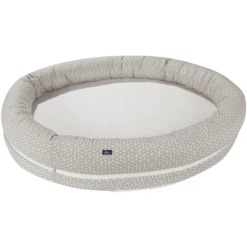 Alvi® Schlummer-Nestchen XL Graphic Taupe Mit Tasche