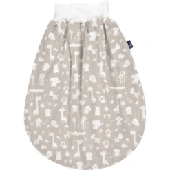 Alvi® Schlupf-Mäxchen Light XL Zootiere Taupe