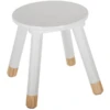 Atmosphera Kinderhocker Douceur Weiß -Roba Store atmosphera kinderhocker douceur weiss a395838