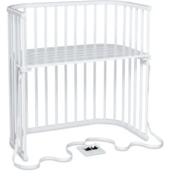 Babybay Beistellbett Boxspring Weiß