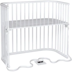 Babybay Beistellbett Boxspring XXL Weiß