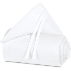 Babybay Nestchen Maxi Weiß/weiß 168 X 24 Cm
