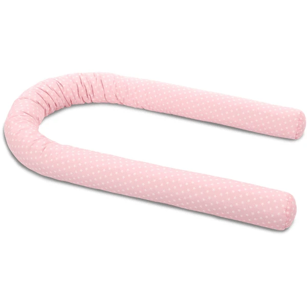 Babybay Nestchenschlange Rose Sterne Weiß 180 Cm 3 Babybay Nestchenschlange Rose Sterne Weiß 180 Cm