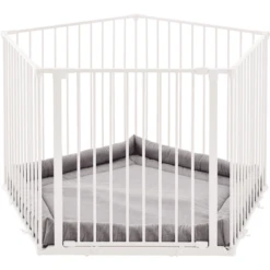 BabyDan Park-A-Kid Laufgitter 365 Cm, Weiß