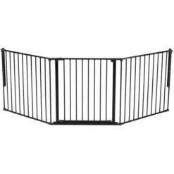 BabyDan Schutzgitter Flex L 90 - 223 Cm, Schwarz