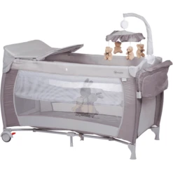 BabyGO Reisebett Sleeper Delux - Beige