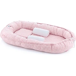 BabyJem Babynest Mit Seiten Und Kopfschutz Pink