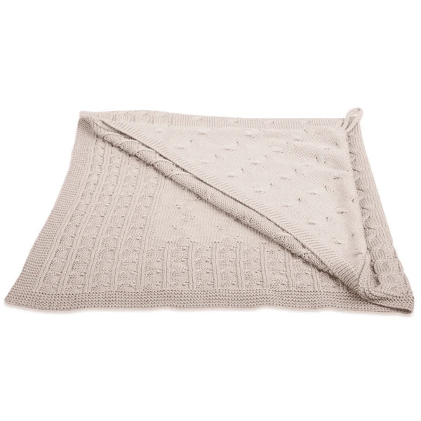 Baby's Only Kapuzendecke Cable Beige 75x75 Cm 3 Baby's Only Kapuzendecke Cable Beige 75x75 Cm