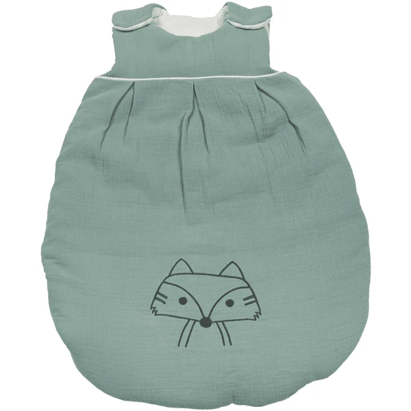 Be Be 's Collection Musselin Winter-Schlafsack Wattiert Grün 3 Be Be 's Collection Musselin Winter-Schlafsack Wattiert Grün