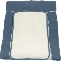 Be Be 's Collection Wickelunterlage Musselin Dunkelblau 55 X 70 Cm