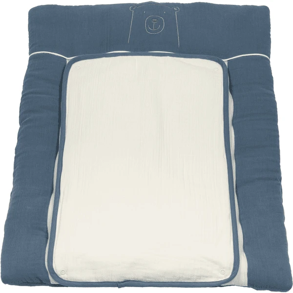 Be Be 's Collection Wickelunterlage Musselin Dunkelblau 55 X 70 Cm 3 Be Be 's Collection Wickelunterlage Musselin Dunkelblau 55 X 70 Cm