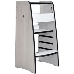 Bianconiglio Kids® Lernturm TRUSTY Plus Fichte Weiß