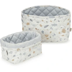 Cam Cam Copenhagen Cam Cam® COPENHAGEN Geesteppte Aufbewahrungskörbe 2er Set Forest