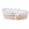 CHILDHOME Moseskorb Aus Maisblatt Inkl. Matratze Und Bezug Weiß 1 CHILDHOME Moseskorb Aus Maisblatt Inkl. Matratze Und Bezug Weiß -Roba Store childhome moseskorb aus maisblatt inkl matratze und bezug weiss a311017