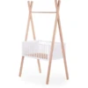 CHILDHOME Tipi Wiege 50 X 90 Cm + Kleiderständer