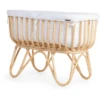 CHILDHOME Wiege Rattan Rechteckig Mit Nestchen Und Matratze 1 CHILDHOME Wiege Rattan Rechteckig Mit Nestchen Und Matratze -Roba Store childhome wiege rattan rechteckig mit nestchen und matratze a310859