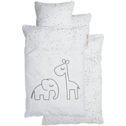 Done By Deer™ Bettwäsche Junior Dreamy Dots Grau 100 X 140 Cm