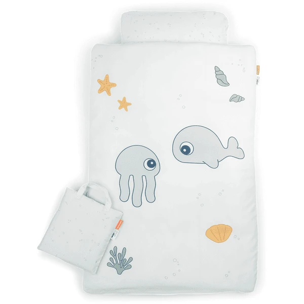 Done By Deer™ Bettwäsche Junior Jelly & Wally 100 X 140 Cm Blau 3 Done By Deer™ Bettwäsche Junior Jelly & Wally 100 X 140 Cm Blau