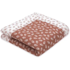 Emma & Noah Krabbedecke Floral Mocca