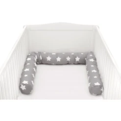 Fillikid Bettwurm Sterne 190 Cm Grau