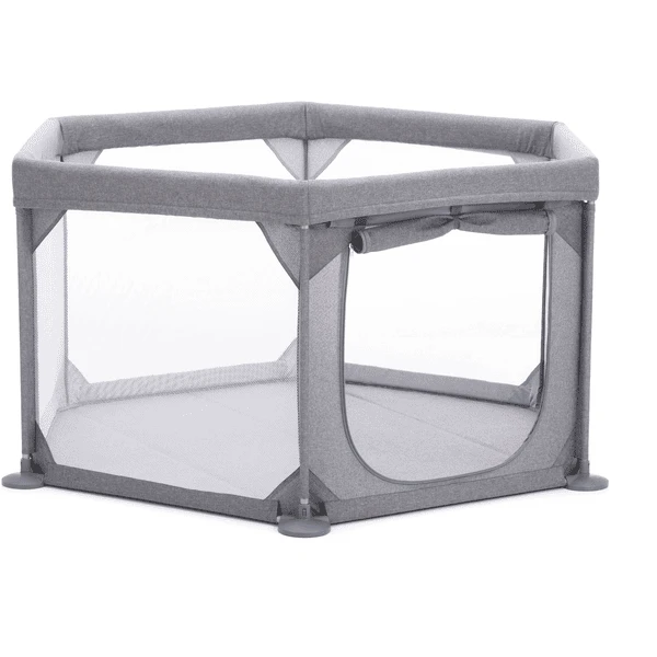 Fillikid Laufgitter 6-eckig Grau 3 Fillikid Laufgitter 6-eckig Grau