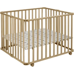 Geuther Laufgitter Ameli 106,5 X 90 Cm Natur Sterne