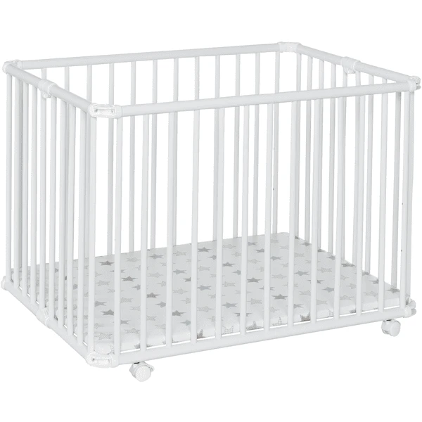 Geuther Laufgitter Lucilee Plus 76,2 X 97,4 Cm Weiß Sterne 3 Geuther Laufgitter Lucilee Plus 76,2 X 97,4 Cm Weiß Sterne