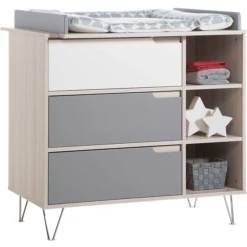Geuther Wickelkommode Marit Weiß