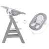 Hauck Hochstuhl Alpha Plus Grey Inklusive Bouncer Stretch Grey 2 Hauck Hochstuhl Alpha Plus Grey Inklusive Bouncer Stretch Grey -Roba Store hauck hochstuhl alpha plus grey inklusive bouncer stretch grey a258346