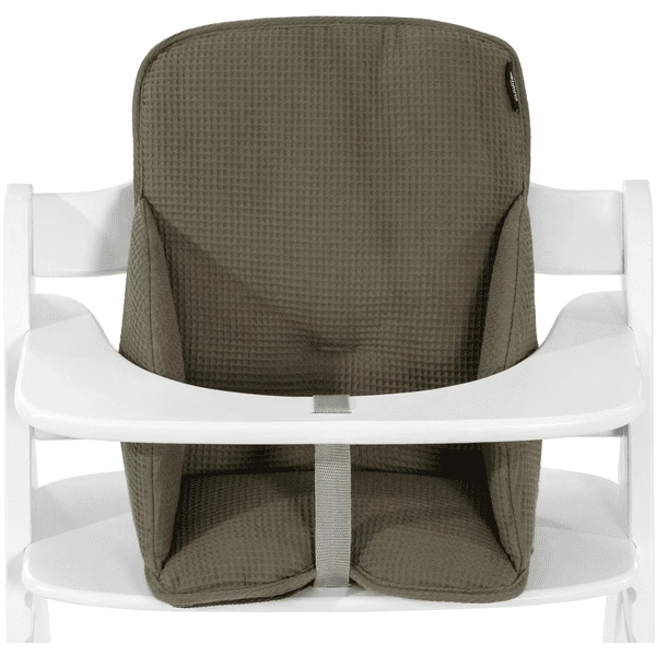 Hauck Hochstuhlauflage Alpha Cosy Select Waffle Piqué Olive 3 Hauck Hochstuhlauflage Alpha Cosy Select Waffle Piqué Olive
