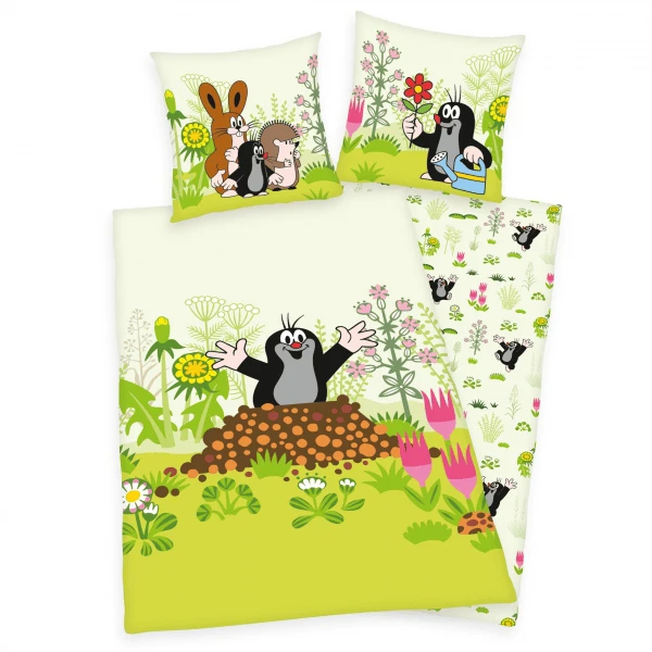 HERDING Bettwäsche Der Kleine Maulwurf 135 X 200 Cm 3 HERDING Bettwäsche Der Kleine Maulwurf 135 X 200 Cm