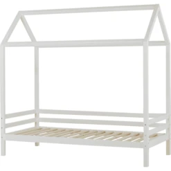 Hoppekids Hausbett Basic Mycolor Weiß 90 X 200 Cm