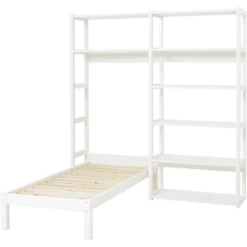 Hoppekids Regal Set Storey Mit 8 Regalböden Und Einzelbett 70 X 160 Cm