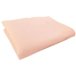 IDEENREICH Krabbeldecke King Size Waffel Rosa