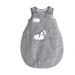 JACKY Dreamer Schlafsack Wattiert ämellos Graumelange