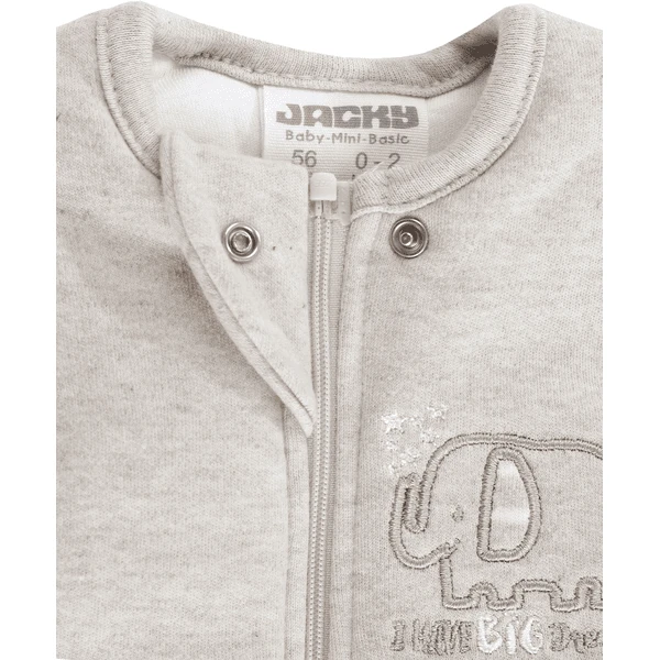 Jacky Schlafsack 120g Wattiert Beige Melange 4 Jacky Schlafsack 120g Wattiert Beige Melange – Bild 2