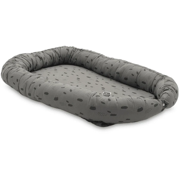 Jollein Kuschelnest Spot Storm Grey 3 Jollein Kuschelnest Spot Storm Grey