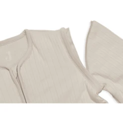 Jollein Schlafsack Basic Stripe Abnehmbaren Ärmeln Nougat -Roba Store jollein schlafsack basic stripe abnehmbaren aermeln nougat a326361 3