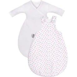 JULIUS ZÖLLNER Jersey Schlafsack Cosy Herz Pink