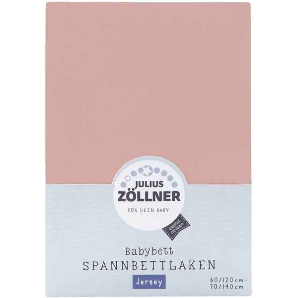 JULIUS ZÖLLNER Spannbetttuch Jersey Blush 40 X 90 Cm 3 JULIUS ZÖLLNER Spannbetttuch Jersey Blush 40 X 90 Cm
