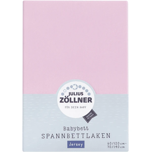JULIUS ZÖLLNER Spannbetttuch Jersey Rosa 3 JULIUS ZÖLLNER Spannbetttuch Jersey Rosa