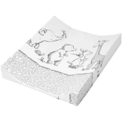 JULIUS ZÖLLNER Wickelauflage 2-Keil Mulde Folie Safari 50 X 65 Cm