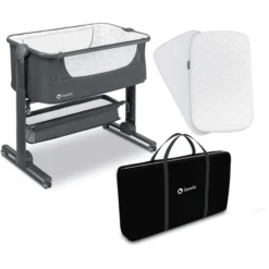 Lionelo Beistellbett Timon Grey