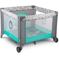 Lionelo Laufstall Lene Turquoise Scandi