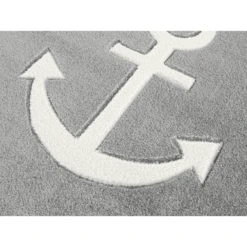 LIVONE Kinderteppich Kids Love Rugs Anker Rund Silbergrau/weiss 10 LIVONE Kinderteppich Kids Love Rugs Anker Rund Silbergrau/weiss -Roba Store livone kinderteppich kids love rugs anker rund silbergrau weiss a410849 3