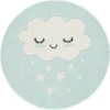 LIVONE Kinderteppich Kids Love Rugs WOLKE Rund Mint/weiss 2 LIVONE Kinderteppich Kids Love Rugs WOLKE Rund Mint/weiss -Roba Store livone kinderteppich kids love rugs wolke rund mint weiss a410835